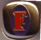 Fosters Gold Square Pin