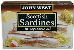 John West Scottish Sardines