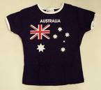 Australian Flag Child Girl's T-Shirt