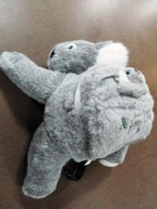 koala plush backpack